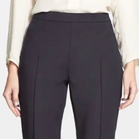 Akris Punto Franca Black Cotton Techno Highrise Pant 8 - Picture 4 of 9